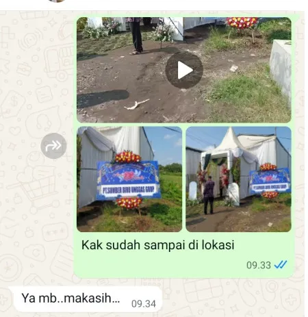Pengiriman Karangan Bunga Kampung Rawa