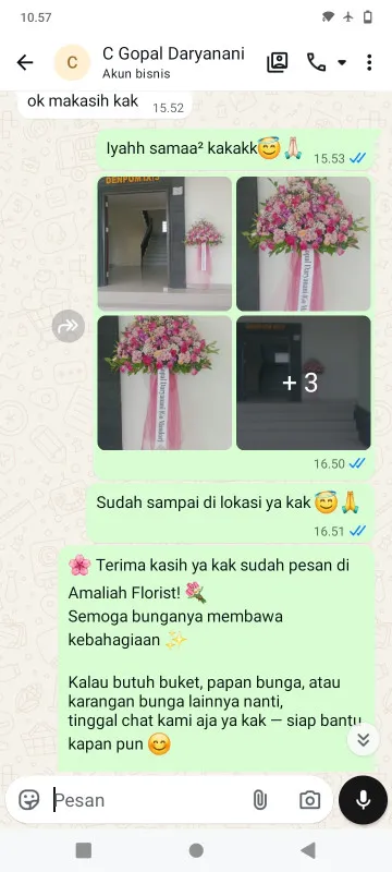 Pengiriman Karangan Bunga Kampung Rawa