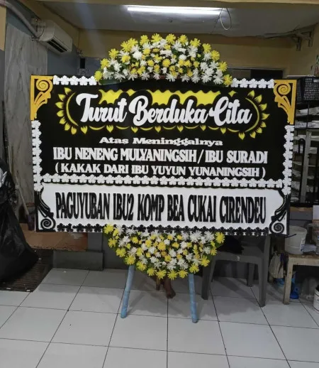 Papan Bunga Duka Kampung Rawa