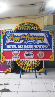 Papan Bunga di Kampung Rawa
